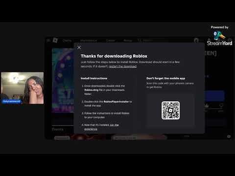 Roblox for the first time!!!