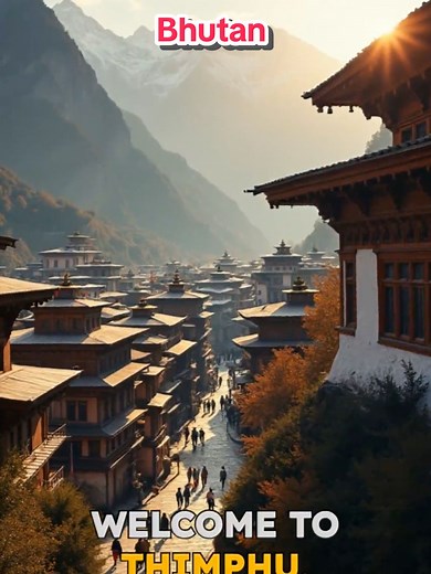 Thimphu: The Unique Capital Without Traffic Lights