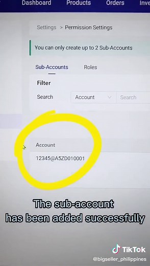 Create a sub-account and add your staff with permissions to help you manage your multiple stores of different marketplaces through only one platform.#lazadasellerph#shopeeseller #tiktokshopseller#woocommerce#shopify#erp#fyp#smallbusiness#managestore#multiplestores#onlinesellermalaysia#subaccount#onestop
