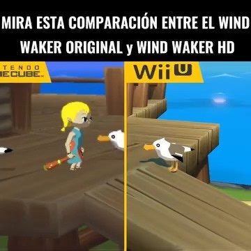 225K views · 2.7K reactions | COMPARACIÓN del WIND WAKER ORIGINAL y...