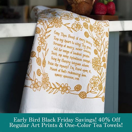 18K views |  Shop Early Bird Black Friday Savings! Enjoy 40% off regular art prints & regular one-color tea towels for a limited time! Perfect for gifting or adding a touch of color, meaning, and joy to your home. Shop now and get ahead of the holiday rush! | Little Things Studio by Kate Whitley | Facebook