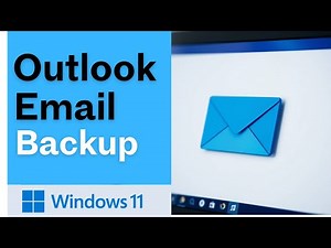 How to Export Emails from Outlook for Backup | Create PST File (Step by Step)