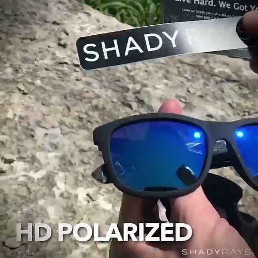 Shady Rays Polarized Sunglasses, Free Lost/Broken Replacement Official Video