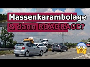 When you're gawking on the highway and a traffic jam forms. Germany, your dashcams