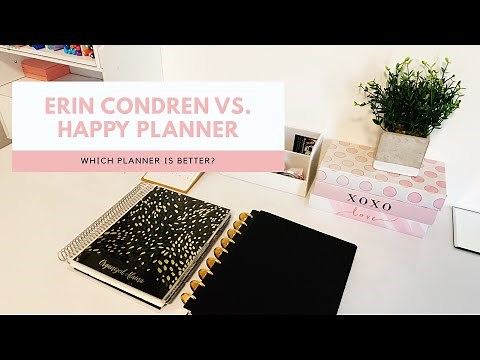 Erin Condren vs. Happy Planner: Which One is Better? #plannergirl