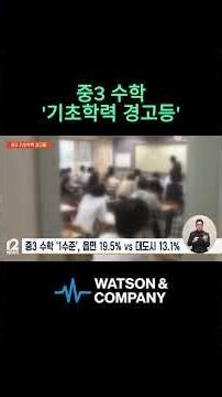중3 수학 ‘기초학력 미달’ 경고등