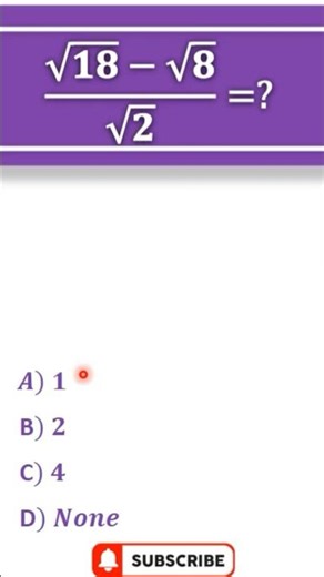 Square root fraction #maths