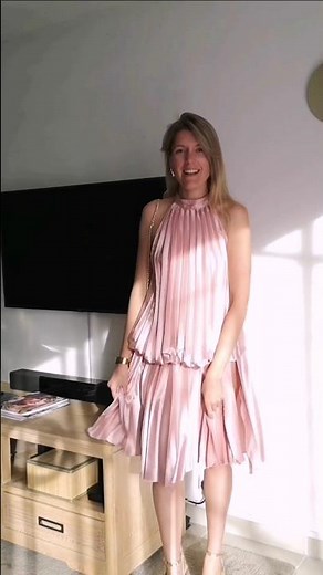 How to Shorten Your Dress Without Sewing ✂️✨ #fashionhack #diyfashion #diy #spring #outfit #ootd