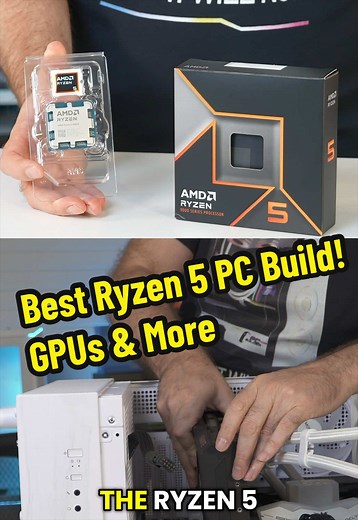 Best 7600X, 9600X, & 7500F Gaming PC Build guide video on the channel now link to full video in bio. What’s the best Ryzen 5 pc build GPU and more! #pcbuild #pcbuilder #pcgaming #tiktokgrowthchallenge
