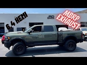 MBRP 4" Cat Back Exhaust Hemi 6.4