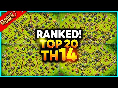 NEW Best INSANE RANKED TH14 WAR/TROPHY Base Link (Top20) Clash of Clans - Town Hall 14 War Bases