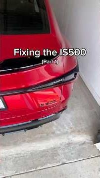 What else do you think Lexus should’ve done differently on the IS500?