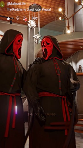Ghostface vs predator💀 Day 2- 100k subs challenge #shorts #mk1 #ghostface
