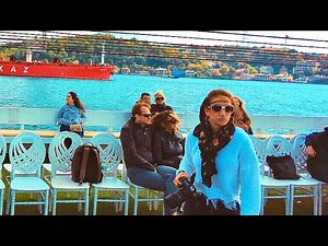 Istanbul boat tour - Bosphorus Cruise - 4K Ultra HD