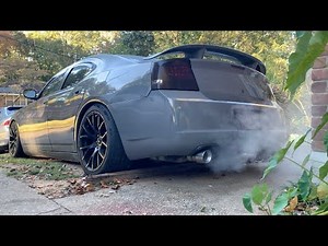 SLP LOUDMOUTH 1 MUFFLERS WITH NO CATS, ON CHARGER HEMI