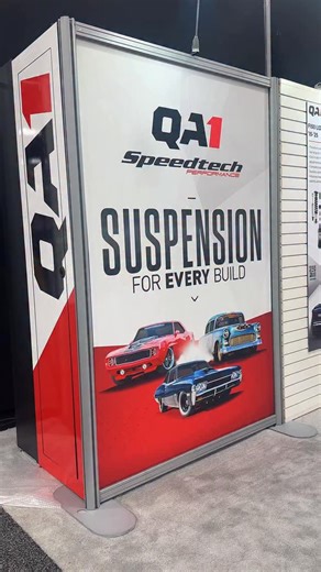 RestoMods on Instagram: "NEW PRODUCTS with @qa1motorsports @semashow 🔥 Speedtech Performance and QA1 just raised the bar with a lineup built for serious street machines, from classic trucks to modern muscle. Speedtech’s Extreme Street Truck Chassis brings track-inspired performance to your ‘55–‘87 GM and ‘53–‘56 Ford builds, with a torque arm rear setup and street-ready comfort that lets you dial in your perfect stance. QA1’s Mustang & Silverado Handling Kits deliver precision-engineered suspen