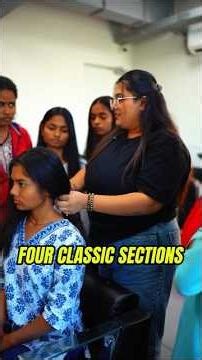 Perfect Hair Straightening Technique 4 Section Method for Frizz-Free Results#HairStraightening#fypp