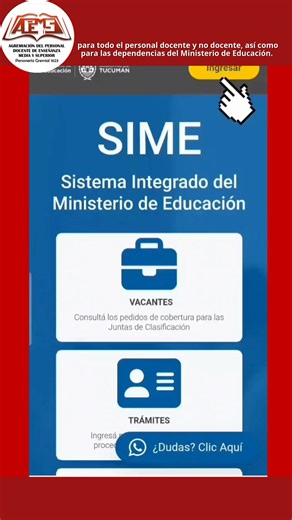 Constitución del Domicilio Electrónico – Procedimiento obligatorio Ante las numerosas consultas recibidas, compartimos este videotutorial donde se explica, paso a paso, el procedimiento para la constitución del Domicilio Electrónico, el cual es de carácter obligatorio para todo el personal docente y no docente, así como para las dependencias del Ministerio de Educación. 📲 En el video podrán encontrar una guía clara y sencilla para realizar el trámite correctamente y evitar inconvenientes futuro