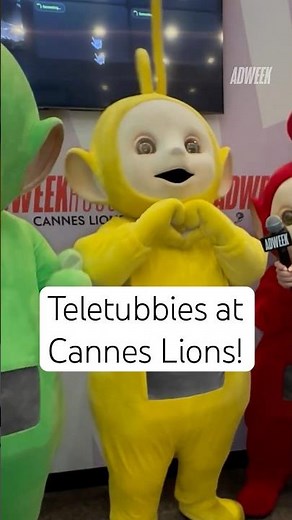 The Teletubbies at ADWEEK House: Cannes Lions!