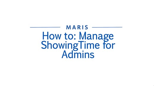 How to: Manange ShowingTime for Admins