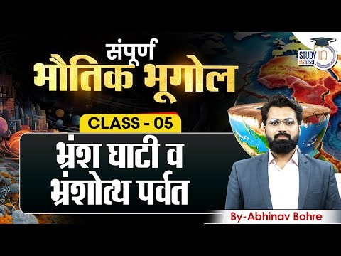 Endogenic and Exogenic Forces Of Earth - Physical geography by Abhinav sir | StudyIQ IAS Hindi