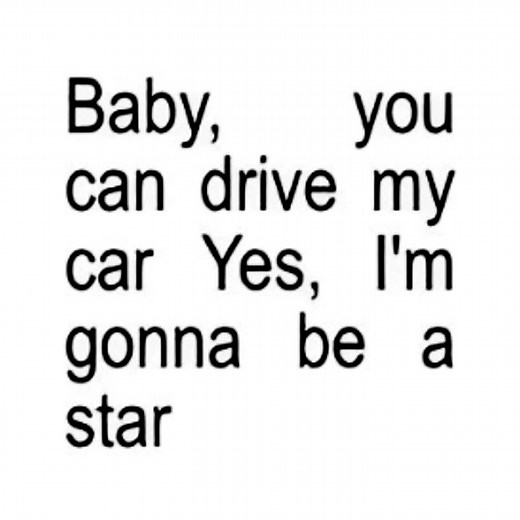 Drive My Car - The Beatles Song Analysis