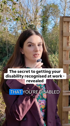 If you don’t know how to tell your employer you’re disabled - this is for you. Watch or listen to our latest podcast with @Stomababe at our link in bio. #nationaldisabilitycard #AccessibilityMatters #Inclusion #Accessibility #DisabilityConfident #disabilityadvocate | National Disability and Carers Card Scheme