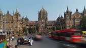 Timelapse view of Chhatrapati Shivaji Terminus aka Victoria Station...