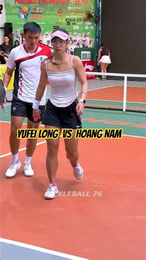 Yufei Long vs Ly Hoang Nam #pickleball