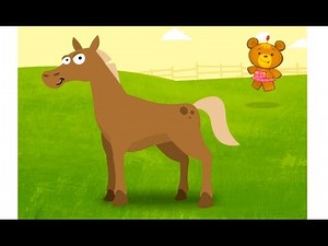 Animals for kids| Animal noises| English for children| Educational game