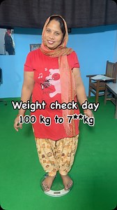 259K views · 6K reactions | Weight check day 100 kg to 72kg 60 day challenge results #weightlossjourney #shorts #exercise #workout #minivlog #shorts #short #video #viral #trending #exercise #workout #weightloss #weightlossjourney #weightlosstips #weightlosstransformation #75hardchallenge #90dayschallenge‎@Lifewithsunitavlogs #Lifewithsunitavlog | Sunita Prajapati | Facebook