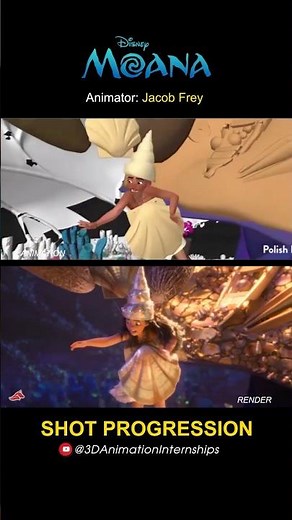 MOANA & Tamatoa “Shiny” | Animation Breakdown