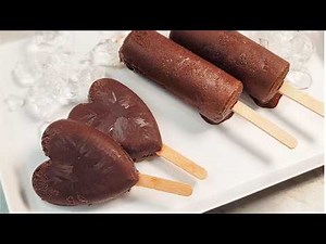 NO CREAM & CHOCOLATE ICE BAR Recipe l Homemade ice choco bar