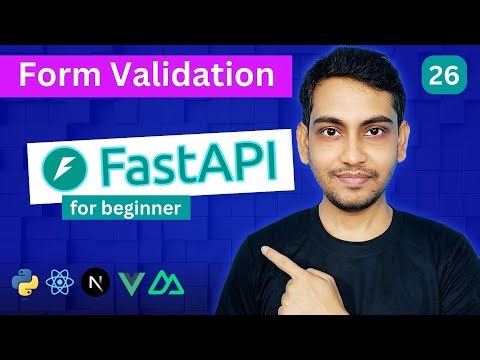 Form Validation in FastAPI for beginner