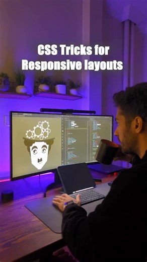 Alaa Alaff | Frontend Developer on Instagram: "CSS Tricks for Responsive Layouts! #css #csstricks #frontend #csscode #webdevelopment"