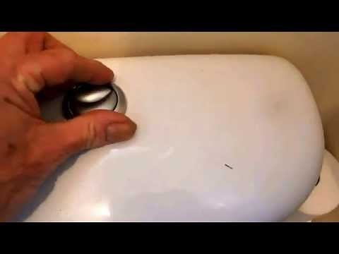 How to remove the cistern lid, on push button cisterns