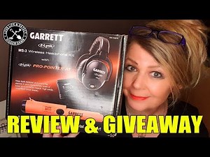 Garrett wireless Z Lynk REVIEW and GIVEAWAY MS3 Headphones & Propointer AT