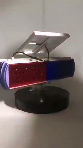 Red Blue Flashing Light Double Flash LED Traffic Signal Strobe Light for Emergency Circumstance