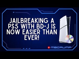 Jailbreaking a PS5 with BD-J is now EASIER than ever!
