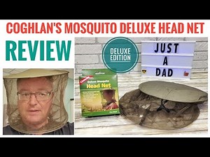 Review Coghlan's Mosquito Head Net Deluxe Edition with a hat built in