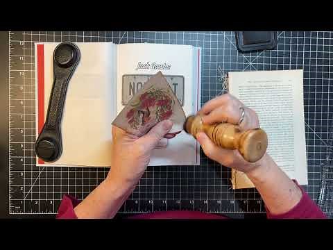 Christmas 2023 Altered Book Journal - Part 1