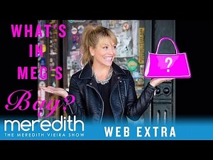 What's In Meg's Bag?! - Web Extra | The Meredith Vieira Show