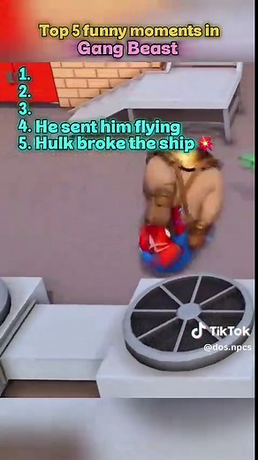 Momentos épicos de Gang Beasts