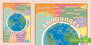International Mother Language Day Poster