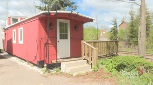 Train caboose sells for $45k , becomes Ontario home for retiree