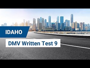 2024 Idaho DMV Written Test #9