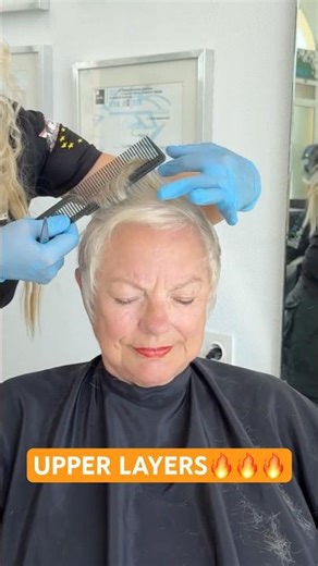 UPPER LAYERS CURLY PIXIE HAIRCUT: Complete Tutorial Linked Below! 🔥🔥🔥