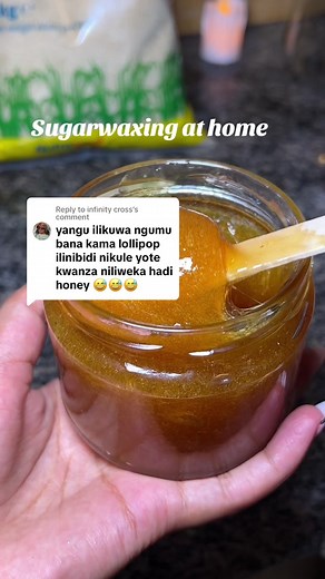 Replying to @infinity cross how to make sugarwax at home #sugarwax #sugarwaxing #sugarwaxingviral #sugarwaxingkit #sherahnjeru #uniquebysherahbodyhaircare @SHERAH🌿|NATURAL HAIR