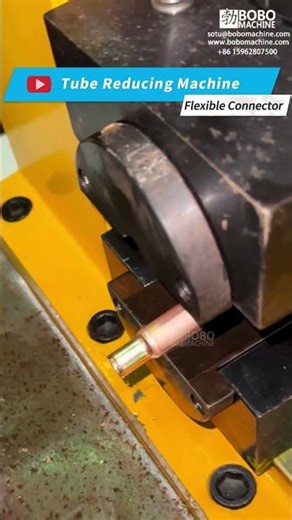HVAC Copper Tube End Reducer |Tube Forming Machine #machine#airconditioning