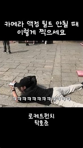 How to use a low-angle camera without tilting the LCD